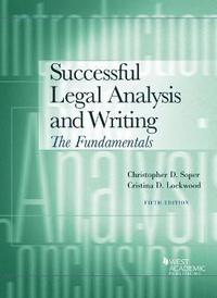 bokomslag Successful Legal Analysis and Writing
