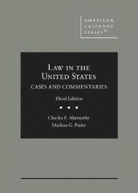 bokomslag Law in the United States