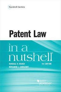 bokomslag Patent Law in a Nutshell