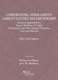 bokomslag Corporations, Other Limited Liability Entities and Partnerships, Statutory Supplement, 2021-2022