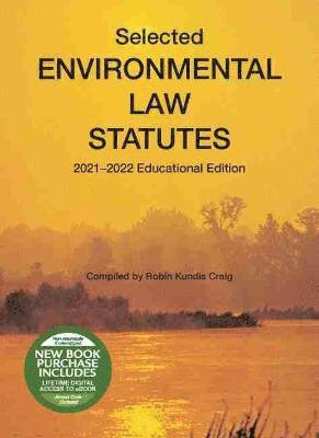 bokomslag Selected Environmental Law Statutes, 2021-2022 Educational Edition