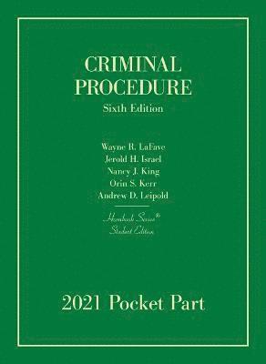 bokomslag Criminal Procedure, Student Edition, 2021 Pocket Part