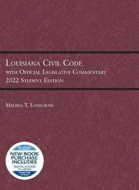 bokomslag Louisiana Civil Code with Official Legislative Commentary