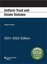 bokomslag Uniform Trust and Estate Statutes, 2021-2022 Edition