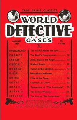 bokomslag World Detective Cases, January 1939