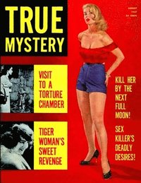 bokomslag True Mystery, August 1957