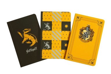 bokomslag Harry Potter: Hufflepuff Pocket Notebook Collection (Set of 3)