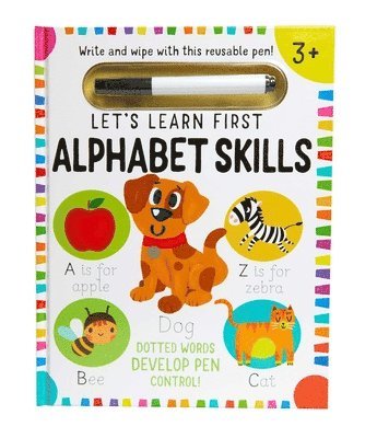 bokomslag Let's Learn: First Alphabet Skills (Write and Wipe)