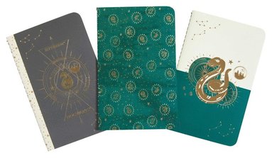 bokomslag Harry Potter: Slytherin Constellation Sewn Pocket Notebook Collection (Set of 3)