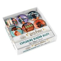 bokomslag Harry Potter: Exploring Diagon Alley Glass Magnet Set (Set of 6)