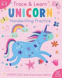bokomslag Trace & Learn Handwriting Practice: Unicorn