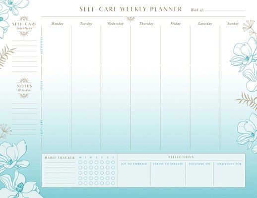 Insight Editions, Insights - Self-Care Weekly Planner Notepad, Inbunden
