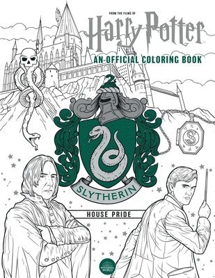 bokomslag Harry Potter: Slytherin House Pride: The Official Coloring Book