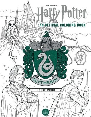 Harry Potter: Slytherin House Pride: The Official Coloring Book: (Gifts Books for Harry Potter Fans, Adult Coloring Books) 1