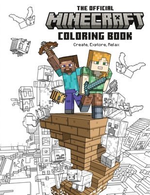Insight Editions - Official Minecraft Coloring Book: Create, Explore, Relax!, Häftad