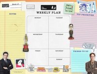 bokomslag The Office: Weekly Planner Notepad