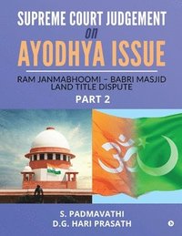 bokomslag Supreme Court Judgement On Ayodhya Issue - Part 2