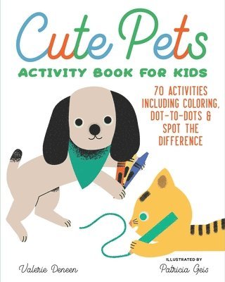 bokomslag Cute Pets Activity Book for Kids