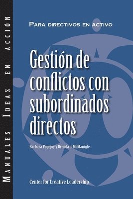 bokomslag Managing Conflict with Direct Reports (International Spanish)