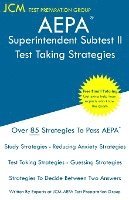 bokomslag AEPA Superintendent Subtest II - Test Taking Strategies