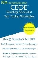 bokomslag CEOE Reading Specialist - Test Taking Strategies