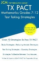 bokomslag TX PACT Mathematics Grades 7-12 - Test Taking Strategies