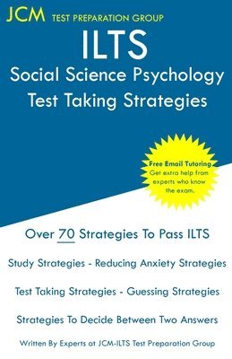 Jcm-Ilts Test Preparation Group - ILTS Social Science Psychology - Test Taking Strategies, Häftad