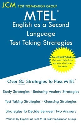 bokomslag MTEL English as a Second Language - Test Taking Strategies