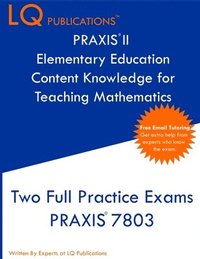 bokomslag PRAXIS II Elementary Education Content Knowledge for Teaching Mathematics