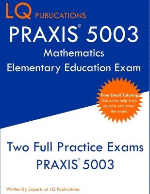 bokomslag PRAXIS 5003 Mathematics Elementary Education Exam