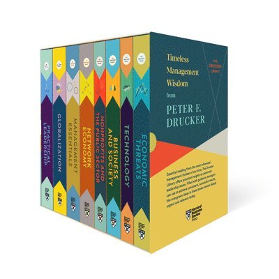 Peter F. Drucker Boxed Set (8 Books) (the Drucker Library) 1