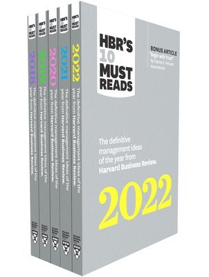 bokomslag 5 Years of Must Reads from HBR: 2022 Edition (5 Books)