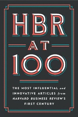 bokomslag HBR at 100