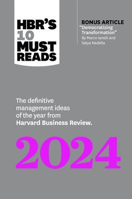 bokomslag HBR's 10 Must Reads 2024