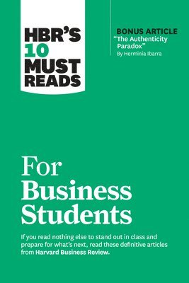HBR's 10 Must Reads for Business Students 1
