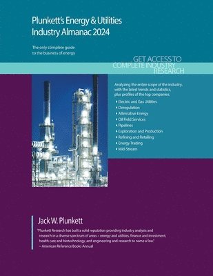 bokomslag Plunkett's Energy & Utilities Industry Almanac 2024