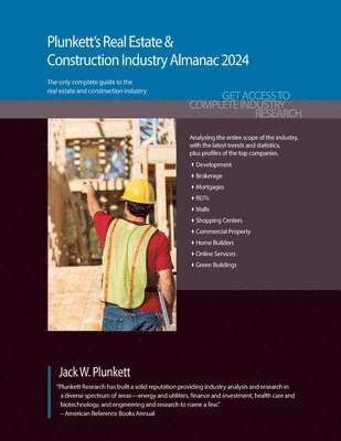 bokomslag Plunkett's Real Estate & Construction Industry Almanac 2024