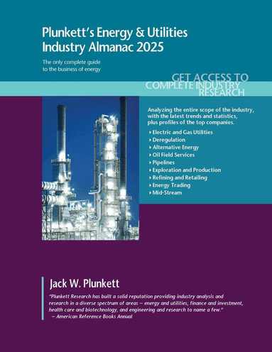 Ltd. Plunkett Research - Plunkett's Energy & Utilities Industry Almanac 2025, Häftad