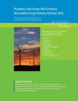 bokomslag Plunkett's Solar Power, Wind Power & Renewable Energy Industry Almanac 2025