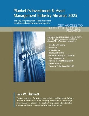 bokomslag Plunkett's Investment & Asset Management Industry Almanac 2025