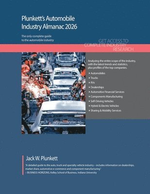 Plunkett's Automobile Industry Almanac 2026