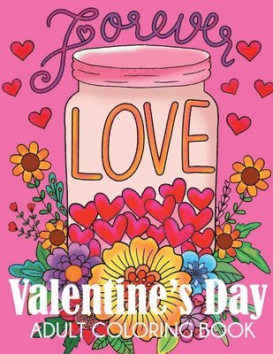 Valentine's Day Adult Coloring Book 1