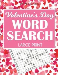 bokomslag Valentine's Day Word Search Large Print