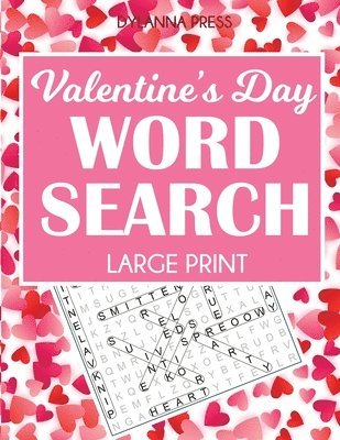 Valentine's Day Word Search Large Print 1