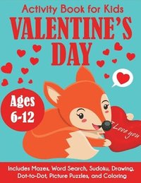 bokomslag Valentine's Day Activity Book for Kids