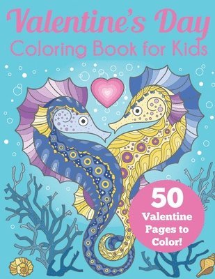 bokomslag Valentine's Day Coloring Book for Kids