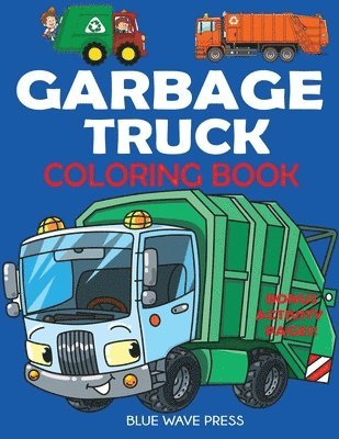Garbage Truck Coloring Book 1
