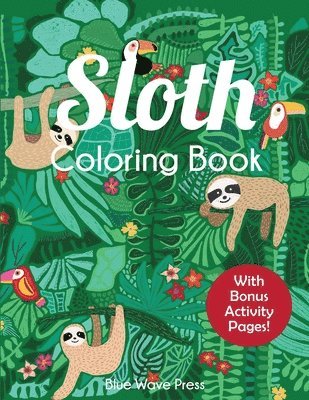 bokomslag Sloth Coloring Book