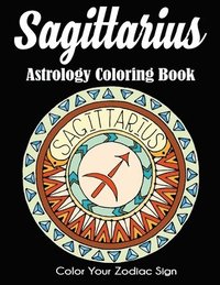bokomslag Sagittarius Astrology Coloring Book
