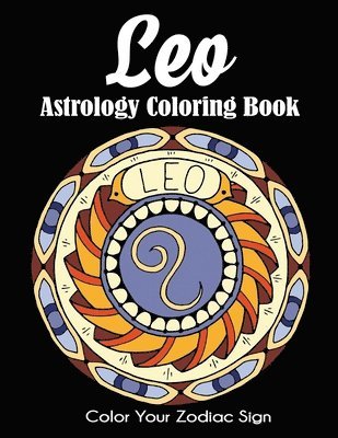 bokomslag Leo Astrology Coloring Book